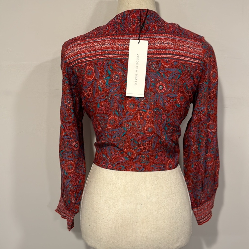 Veronica Beard NWT SArah Top - Picture 7 of 12